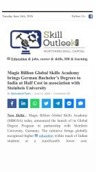 Magic Billion Global Skills Academy brings German Bachelor’s Degrees to India at Half Cost in association with Steinbeis University